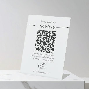 Signe De Table Demande d'avis sur une petite entreprise par code 