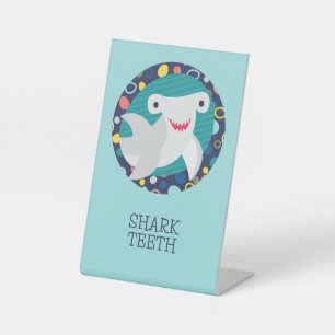 Signe De Table Dents de requin mignons