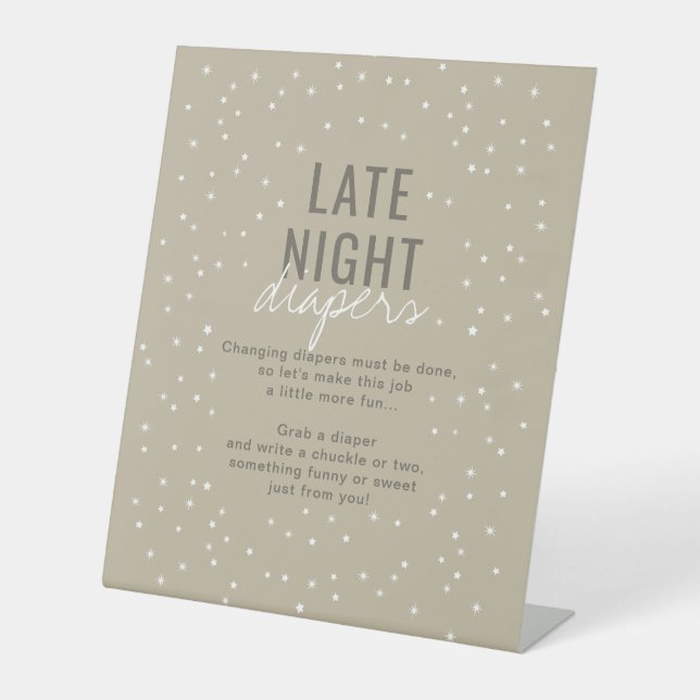 Signe De Table Diapeurs de nuit Neutral Aventure Attend (Recto)