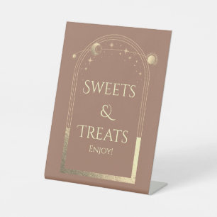 Signe De Table Douceurs et friandises d'anniversaire Celestial Mo