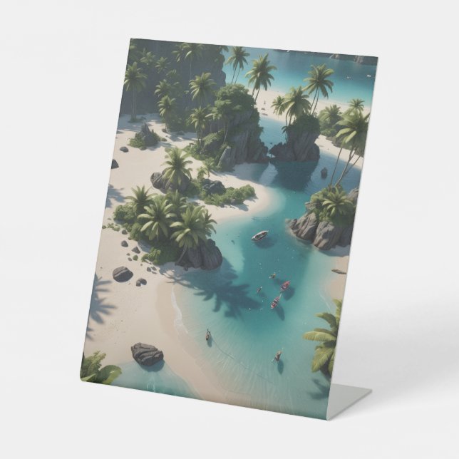 Signe De Table Dreamy snorkel spot (Recto)