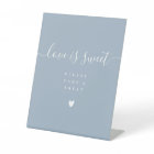 Dusty Blue Love Is Sweet Prendre Une Treat Favoris