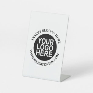 Signe De Table Easy Logo Remplacement & Moderne Pedest Profession