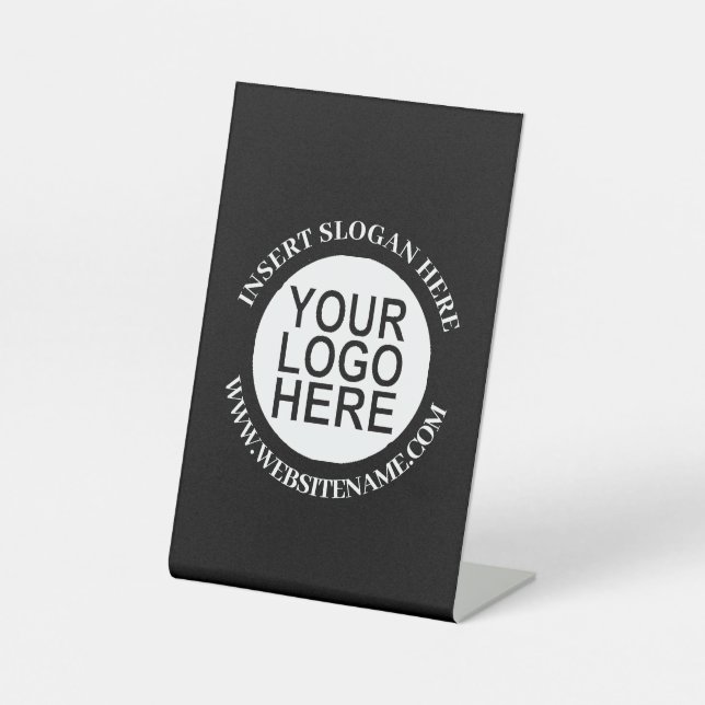 Signe De Table Easy Logo Remplacement & Moderne Pedest Profession (Recto)