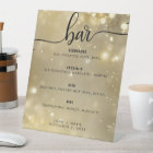 Élégant Bar de Mariage Signature Cocktail