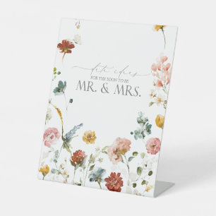 Signe De Table Elégant Jardin Fleurs Aquarelle Idées Date