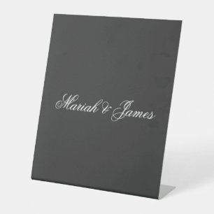 Signe De Table Élégant minimaliste moderne