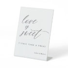 Élégante calligraphie Mariage L'amour est doux