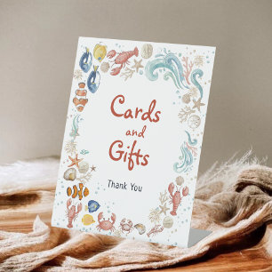 Signe De Table Elle est une prise Cartes & Cadeaux Enterrement de