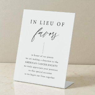 Signe De Table En Lieu Et Place Des Faveurs Élégant Mariage Signa
