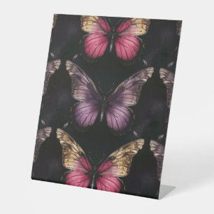 Signe De Table Enchanter le Motif papillon