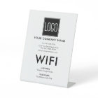 Enseigne de borne WiFi personnalisée – Logo d'entr