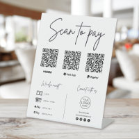 Entreprise de code QR de paiement par scanne