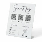Entreprise de code QR de paiement par scanne