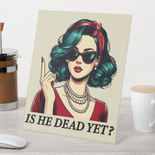 Signe De Table Est-Il Mort, Mais Drôle De Dire Un Humour Sombre V