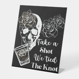 Signe De Table Eternal Elegance Prenez un coup Nous avons lié le