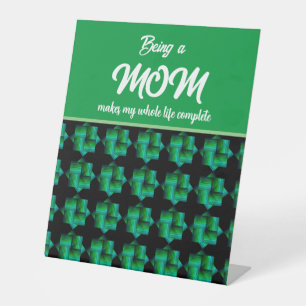 SIGNE DE TABLE ÊTRE MAMAN REND MA VIE COMPLÈTE
