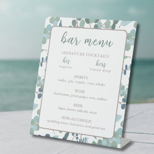 Signe De Table Eucalyptus