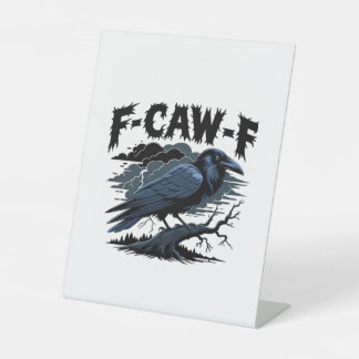 Signe De Table F-Caw-F Crow Essential Retro Classic