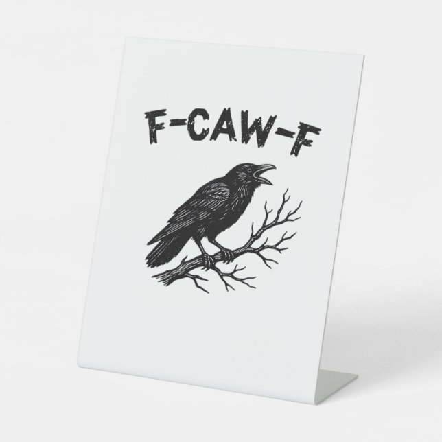 Signe De Table F-Caw-F Minimal Clean (Recto)