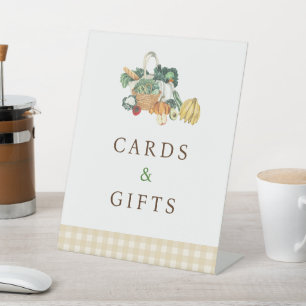 Signe De Table Farmers Market Cartes et cadeaux