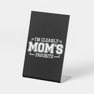 Signe De Table Favorite de Clearly Maman, favorite de Child And F