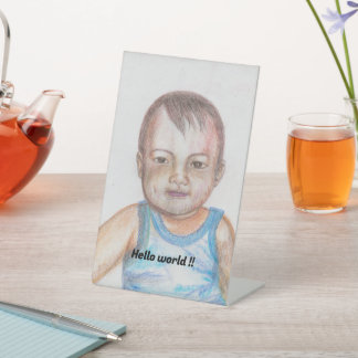 Signe De Table Fête de bébé