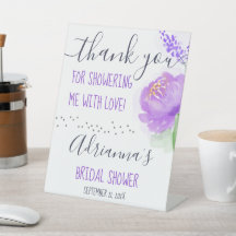 Fête des mariées de Merci Floral blanc/violet