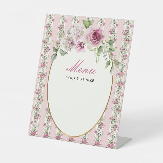 Signe De Table Fête des mariées du menu Love Shack Fiance (Recto)