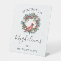 Fête du 75e anniversaire Bienvenue Cardinal Rouge