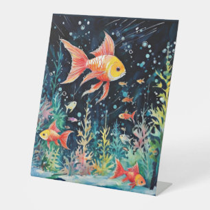 Signe De Table Fish Dreamland, perfection aquarium,