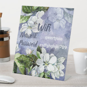 Signe De Table Fleur de pommier 