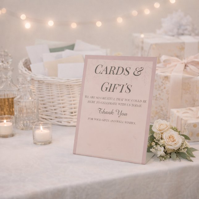 Signe De Table Fleur de Satin Cards & Gifts  (Créateur téléchargé)