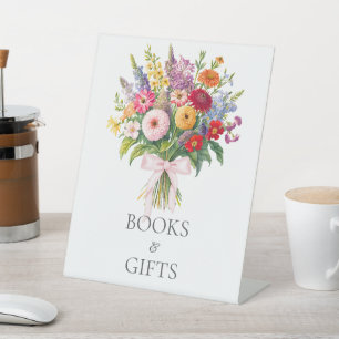 Signe De Table Fleurs de Jardin colorées Baby showers de cabot ro