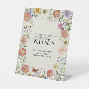 Signe De Table Fleurs Sauvages Pressées Fête de Mariage Florale B