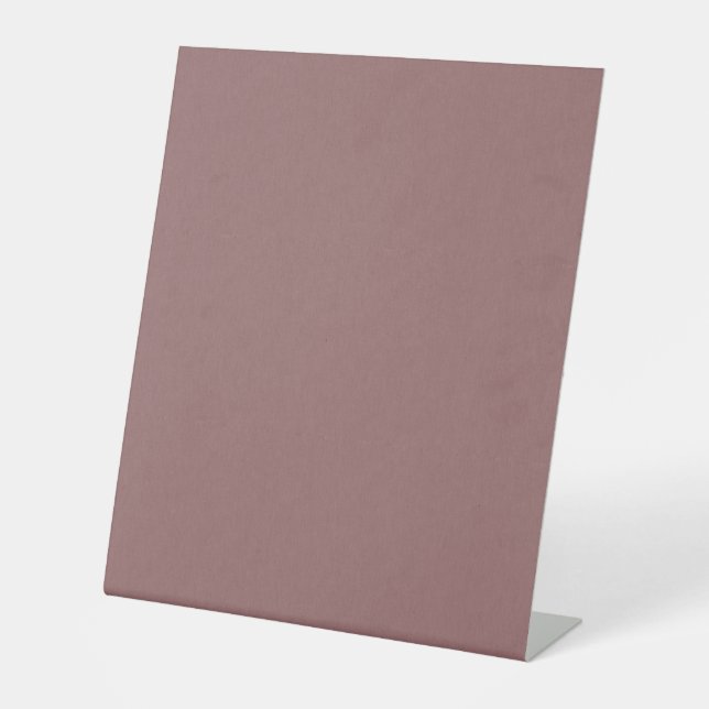 Signe De Table Fond texturé rose calme & simple (Recto)