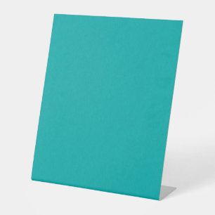 Signe De Table Fond texturé sarcelle visuel calme et simple