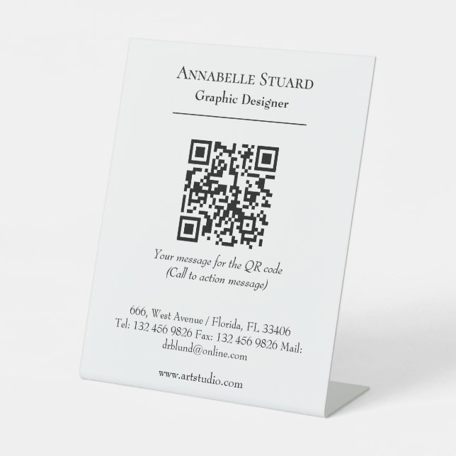 Signe De Table Fournitures de bureau de bureau modèles accessoire (Recto)