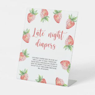 Signe De Table Fraise \ Late nuit couches jeu