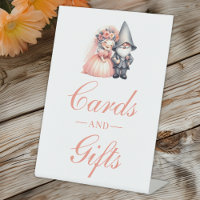 Garden Gnome Cartes et cadeaux de mariage rustique