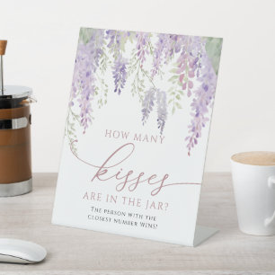 Signe De Table Glycine Violette Combien de baisers y a-t-il dans