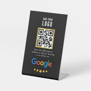 Signe De Table Google Avis Business Review Link QR Code