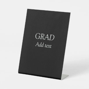 Signe De Table Grad simple graduation minimale élégante typo mode