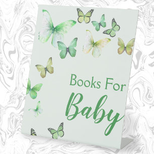 Signe De Table Green A Little Butterfly Baby showers Cadeaux