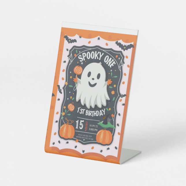 Signe De Table Halloween (Recto)