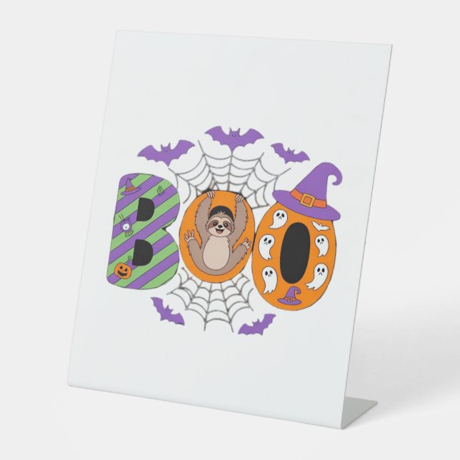 Signe De Table Halloween Sloth Cute Essential T-Shirt (Recto)