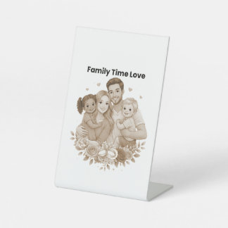 Signe De Table Happy Family Moments – Love & Togetherness
