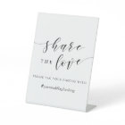 Hashtag Mariage de calligraphie moderne Partagez l