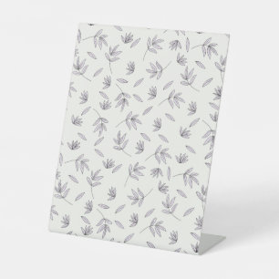 Signe De Table Hibiscus Aquarelle Botanique Floraison transparent