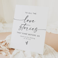 Histoires d'amour minimalistes Mariage Merci